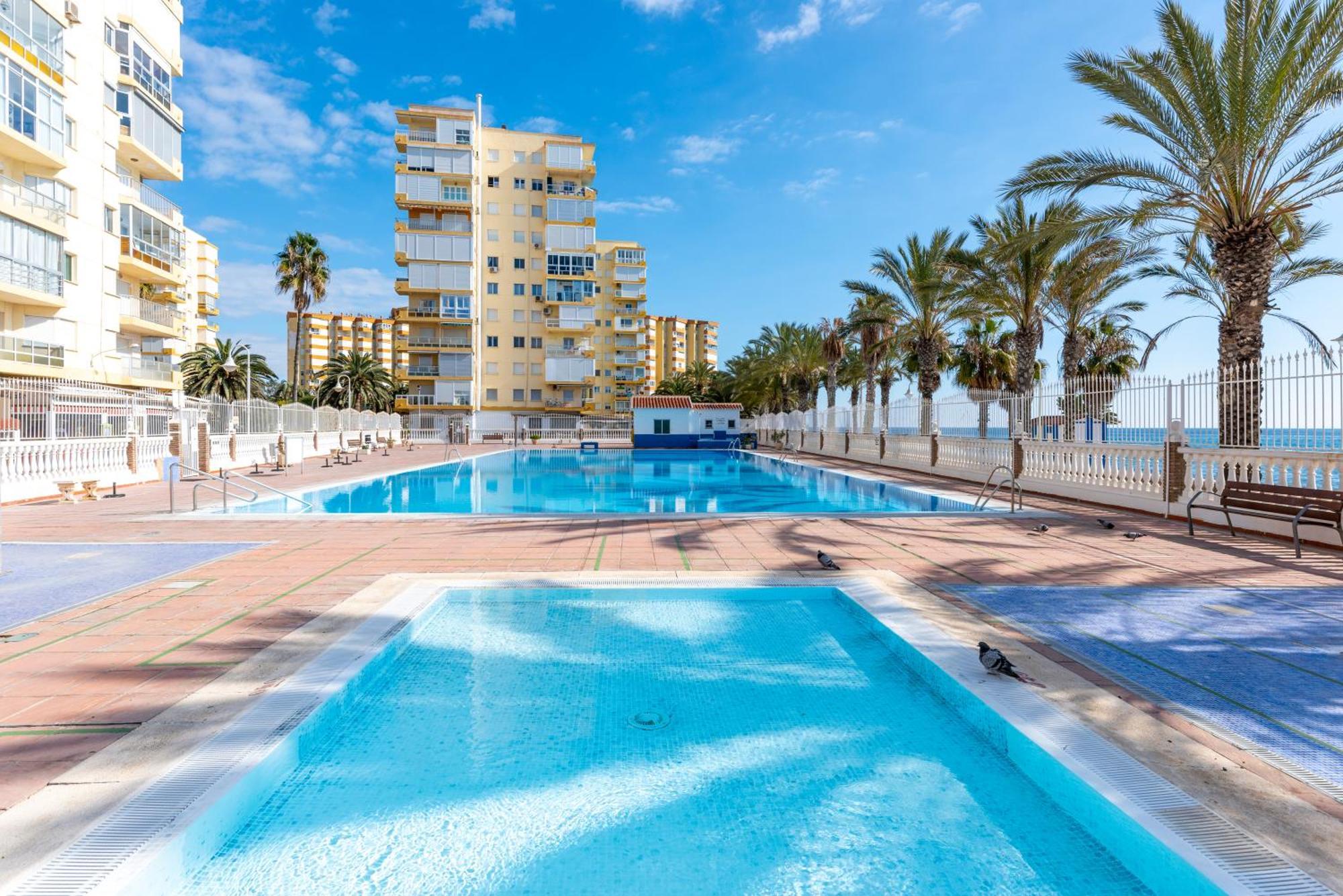 50 Mts Beach With Sea Views Pool Algarrobo Costa Buitenkant foto